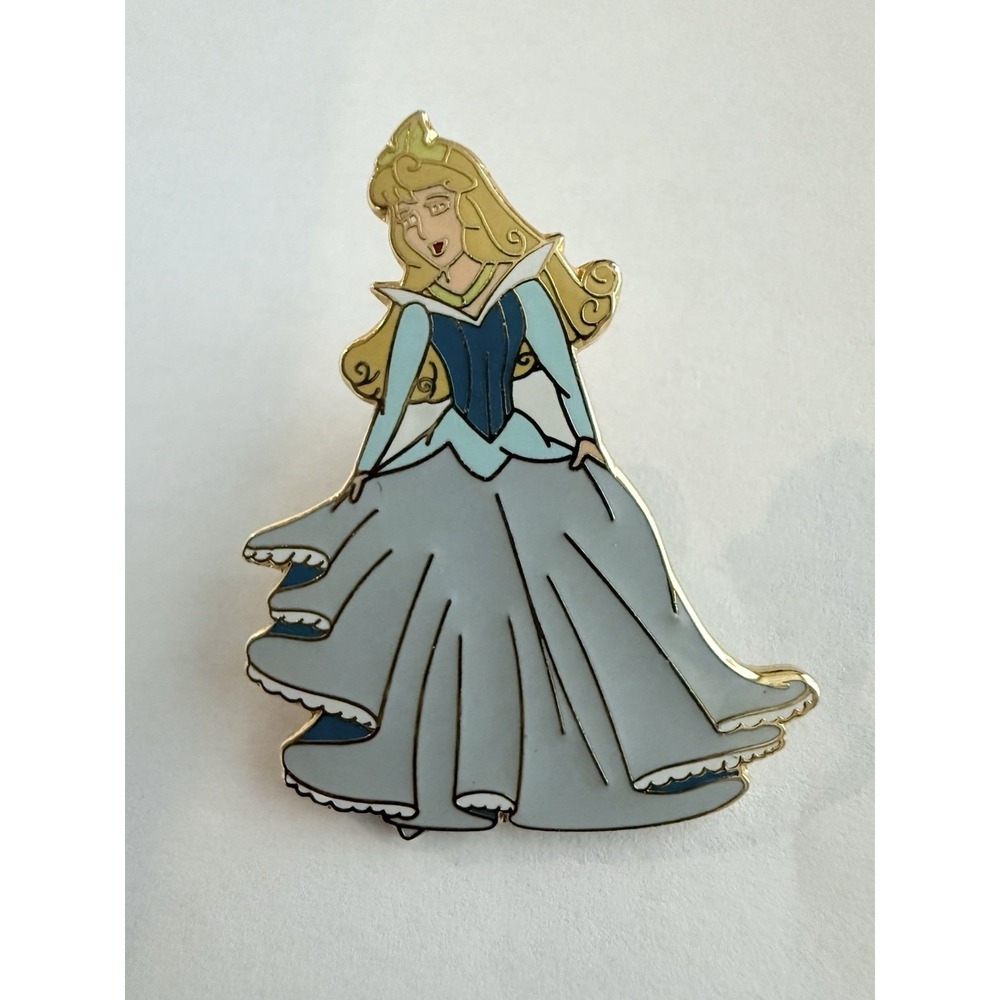 Disney Pin Trading Aurora Blue Dress
